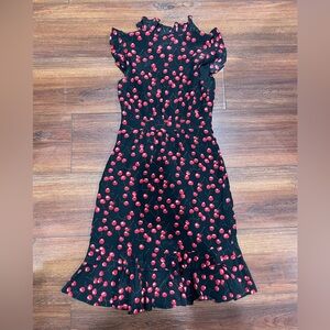 J Crew Wrap Cherry Dress 🍒 women’s size 2